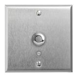 Art d'Arnould universe Memory illuminated push button round 2A - brushed steel