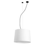 CONGA Black/white pendant lamp ø450