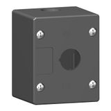 Harmony XALG, Empty control station, mineral reinforced polyamide, black, 1 cut-out, for severe environments