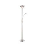 Lampa LED Floor Lamp 18W+5W 3000K Nickel