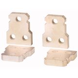 Module plate 1-hole 4p, size 4