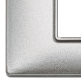 Plate 8M (2+2+2+2) 71mm techno Silver
