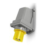 APPLIANCE INLET 2P+E IP44 16A 4h