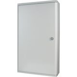 Surface-mount service distribution board with mounting subrack W 1000 mm H 1560 mm