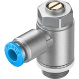 GRLA-1/4-QS-6-D One-way flow control valve