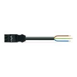 pre-assembled connecting cable;Eca;Plug/open-ended;black