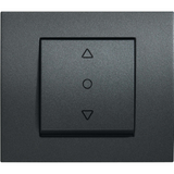 Thea Blu Accessory Black One Button Blind Control Switch