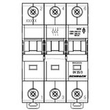 OV-Miniature Circuit Breaker, 25A, 15=800A, 3-pole