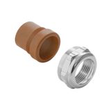 Cable gland (metal), Accessories, Brass, nickel-plated