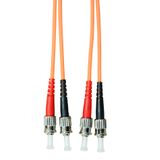 FO Patchcord Duplex ST/ST,62,5/125æm OM1, LS0H, orange,10m