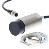 Proximity sensor, inductive, brass-nickel, M30, non-shielded, 40 mm, N E2E 8469H