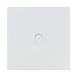 Art d'Arnould universe Epure illuminated push button with round button 2A - satin white