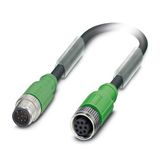 SAC-8P-M12MS/ 8,0-285/M12FS SH - Sensor/actuator cable