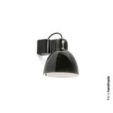 VENICE WALL LAMP BLACK ø160 1X E27