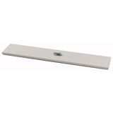 Top plate for OpenFrame, closed, W=425mm, grey