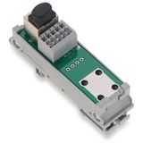 Interface module RJ-45 PCB terminal blocks