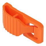 2734-510 Locking lever; for female connectors; 1 part; For Push-in CAGE CLAMPÂ® connection; lever; orange