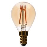 LED Filament Bulb - Globe G45 E14 2.5W 136lm 1800K 320°  - Dimmable