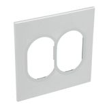 American and South African standard plate Arteor round version 2x3 modules for 4''x4'' box - soft alu