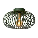 Lucide MANUELA - Flush ceiling light - Ø 39,5 cm - 1xE27 - Green