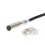 Proximity sensor, inductive, brass-nickel, M8, shielded, 3 mm, NC, 2 m E2E 8304G