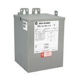 Allen-Bradley 1497D-A15-M14-0-N 1497D - CCT, 5.0kVA, 240x480V (50/60Hz) Primary, 0 Primary - 0 Secondary Fuse Blocks, No Taps