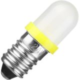 E10 Single Led T8.5x28 24V 20mA AC/DC Diffused Yellow 20Khrs