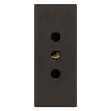 2P+E 10A P11 outlet black