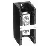 Allen-Bradley 1492-BE Power Distribution Block, 255 A, 1 Pole, 1 Conductor In, 1 Conductor Out, Al Connector, Panel Mounting