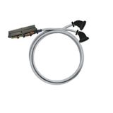 PLC-wire, Digital signals, 20-pole, Cable LiYY, 3 m, 0.25 mm²