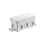 Surface junction box NS8 FASTBOX&HOOK grey