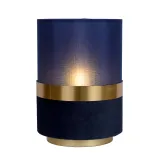 Lucide EXTRAVAGANZA TUSSE - Table lamp - Ø 15 cm - 1xE14 - Blue