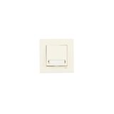 Karre Beige Illuminated Labeled Buzzer Switch