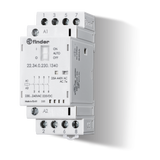 Mod.contactor 35mm.3NO+1NC 25A/24VUC, AgSnO2/Mech.ind./LED (22.34.0.024.4720)