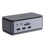 DST-Pro USB4, USB-C Laptop Dockingstation Connect an 8K display or 2 displays at 4K 60Hz and peripherals over a single cable