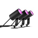 Lily Hue base unit spike Black 3x8W 24V