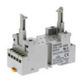 Socket, DIN rail/surface mounting, screw terminals, led indicator, for