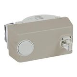 Arteor™ - RJ45 socket category 6 UTP with retractable cord 4 modules Champagne