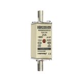 Fuse-link NH000 gG 500VAC 25A live tags Double indicator