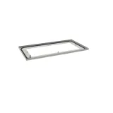 Lower open cable entry plate quadro evo 1000x400mm