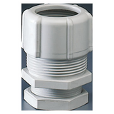 SHOCKPROOF POLYMER CONDUIT/BOX COUPLING - HOLE Ø 29MM - FOR EXTERNAL CONDUITS 25MM - GREY RAL7035 - IP66