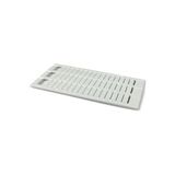 MC812PA, MARKER CARD, GROUND SYMBOL (X100) PRE PRINTED MARK DETAILS, WHITE, HORIZONTAL