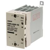 Solid state relay, DIN rail/surface mounting, 1-pole, 30 A, 440 VAC ma