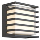 Outdoor Downing Street Wall Lamp Black