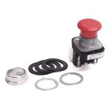 Allen-Bradley 800T-FXT6D2Y 30.5mm Type 4/13 2 Pos. PB-Non-Illum., Mushroom Hd (Push-Pull/Twist), Red, 1 N.C. Stackable Sealed Switch