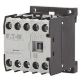 Contactor, 230 V 50 Hz, 240 V 60 Hz, 3 pole, 380 V 400 V, 5.5 kW, Contacts N/C = Normally closed= 1 NC, Screw terminals, AC operation