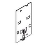 KIT DIN50022 T1-2 PLATE DIN