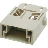 Han RJ45 module, male for patch cords