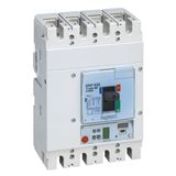 DPX³630 power circuit breaker with S10 electronic release and measuring unit breaking capacity 100kA 400V~ - 4P - 630A