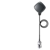 GPS Antenna with integrated signal amplifier, for remote mounting with 30 cm. cable and  6GK6000-8NP01-1AA0